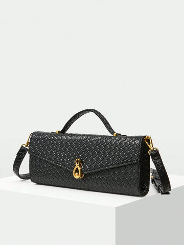 MOTF PREMIUM TEXTURED SQUARE TOP HANDLE BAG