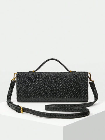 MOTF PREMIUM TEXTURED SQUARE TOP HANDLE BAG
