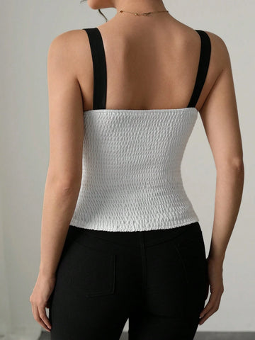 Raffinéa Elegant Rhinestone Bow Tie Camisole