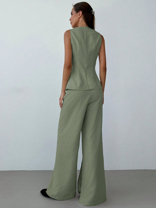 Aloruh Women Autumn/Winter New Business 2 Pieces Set