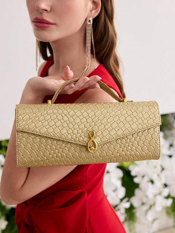 MOTF PREMIUM TEXTURED SQUARE TOP HANDLE BAG