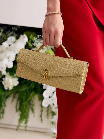 MOTF PREMIUM TEXTURED SQUARE TOP HANDLE BAG