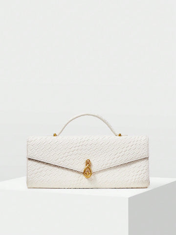 MOTF PREMIUM TEXTURED SQUARE TOP HANDLE BAG