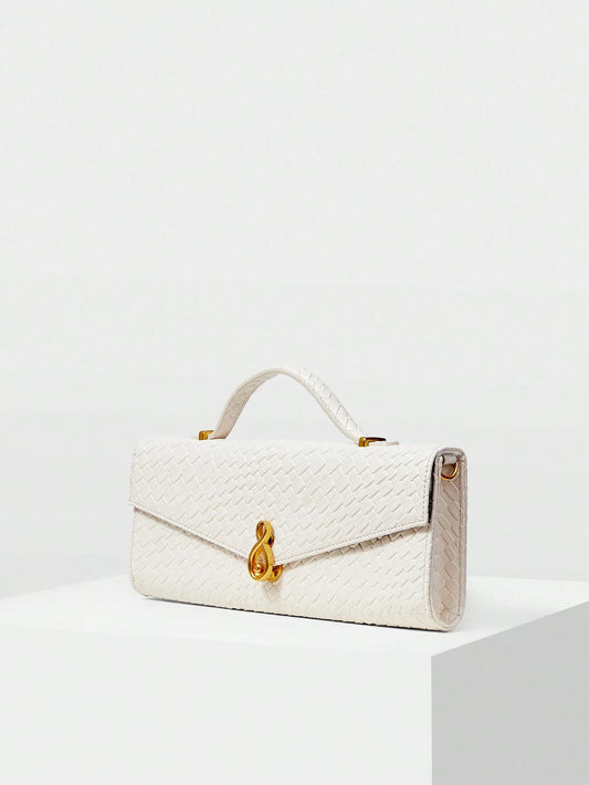 MOTF PREMIUM TEXTURED SQUARE TOP HANDLE BAG