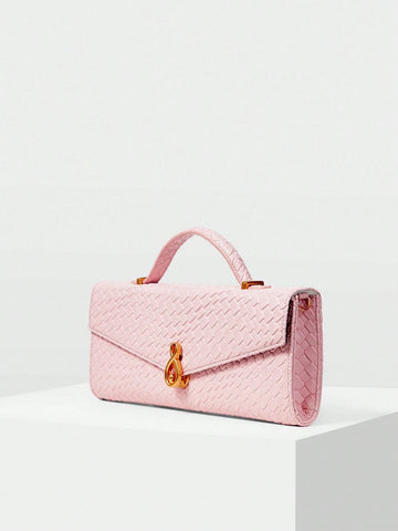 MOTF PREMIUM TEXTURED SQUARE TOP HANDLE BAG