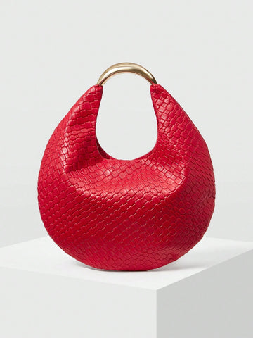 MOTF PREMIUM PU LEATHER EMBOSSED TOP HANDLE BAG