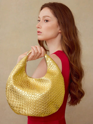 MOTF PREMIUM PU LEATHER EMBOSSED TOP HANDLE BAG