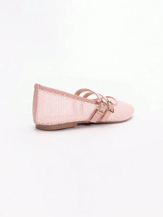 Hollow-Out Ballet Flats