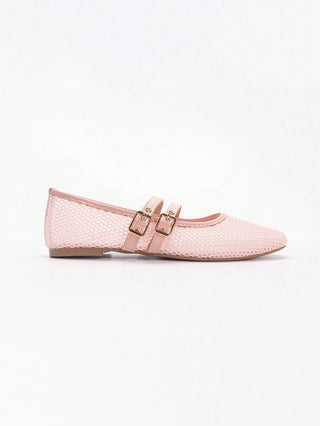 Hollow-Out Ballet Flats