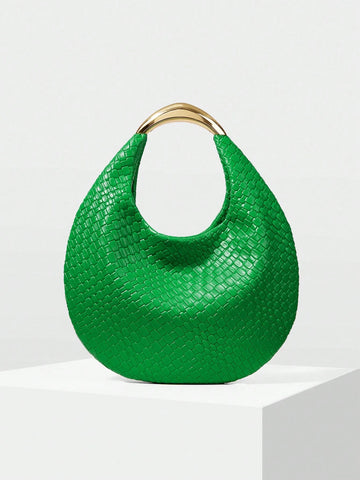 MOTF PREMIUM PU LEATHER EMBOSSED TOP HANDLE BAG