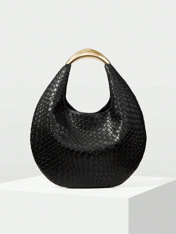 MOTF PREMIUM PU LEATHER EMBOSSED TOP HANDLE BAG