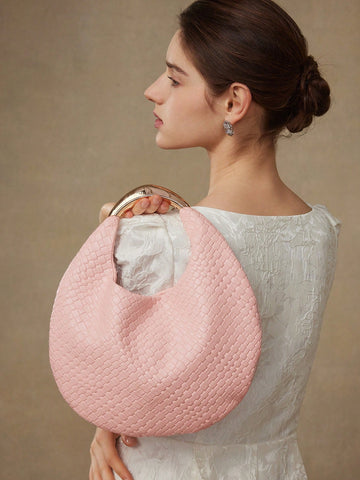 MOTF PREMIUM PU LEATHER EMBOSSED TOP HANDLE BAG