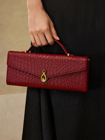 MOTF PREMIUM TEXTURED SQUARE TOP HANDLE BAG