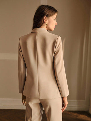 MOTF Classy STRUCTURED SINGLE BUTTON BLAZER