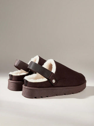 Velvet Warm Versatile Platform Shoes