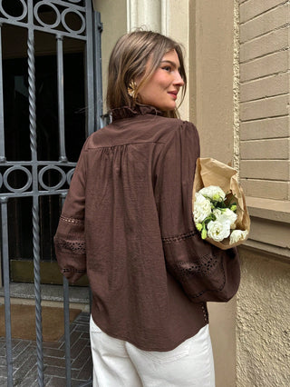 Solid Color Minimalist Long Sleeve Shirt