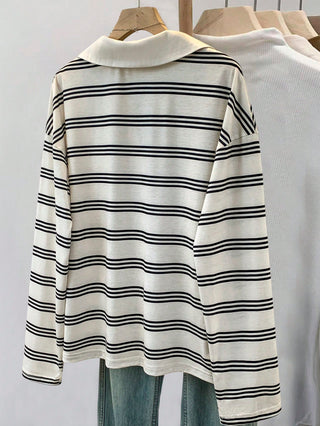 Drop Shoulder Long Sleeve T-Shirt