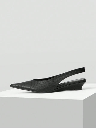 MOTF PREMIUM POINT TOE SLINGBACK FLATS