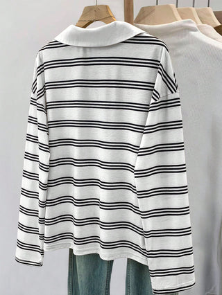 Drop Shoulder Long Sleeve T-Shirt