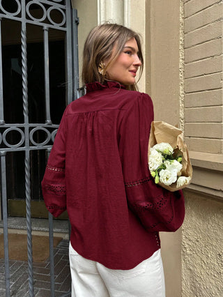 Solid Color Minimalist Long Sleeve Shirt