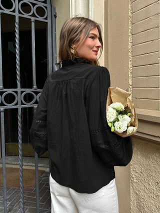 Solid Color Minimalist Long Sleeve Shirt