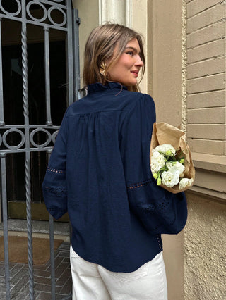 Solid Color Minimalist Long Sleeve Shirt