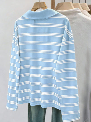 Drop Shoulder Long Sleeve T-Shirt