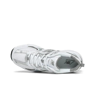 Mesh Synthetic Leather Low-Top Running Shoes