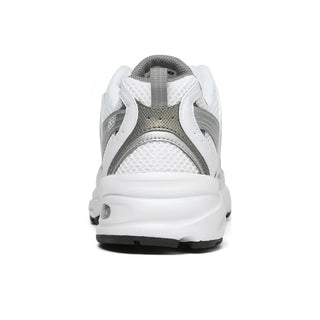 Mesh Synthetic Leather Low-Top Running Shoes