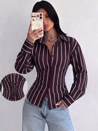 Striped Long Sleeve Shirt