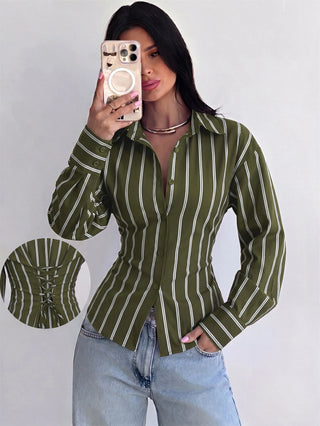 Striped Long Sleeve Shirt