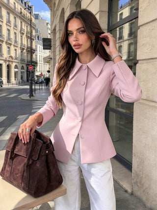 Flared Sleeve Blazer Jacket