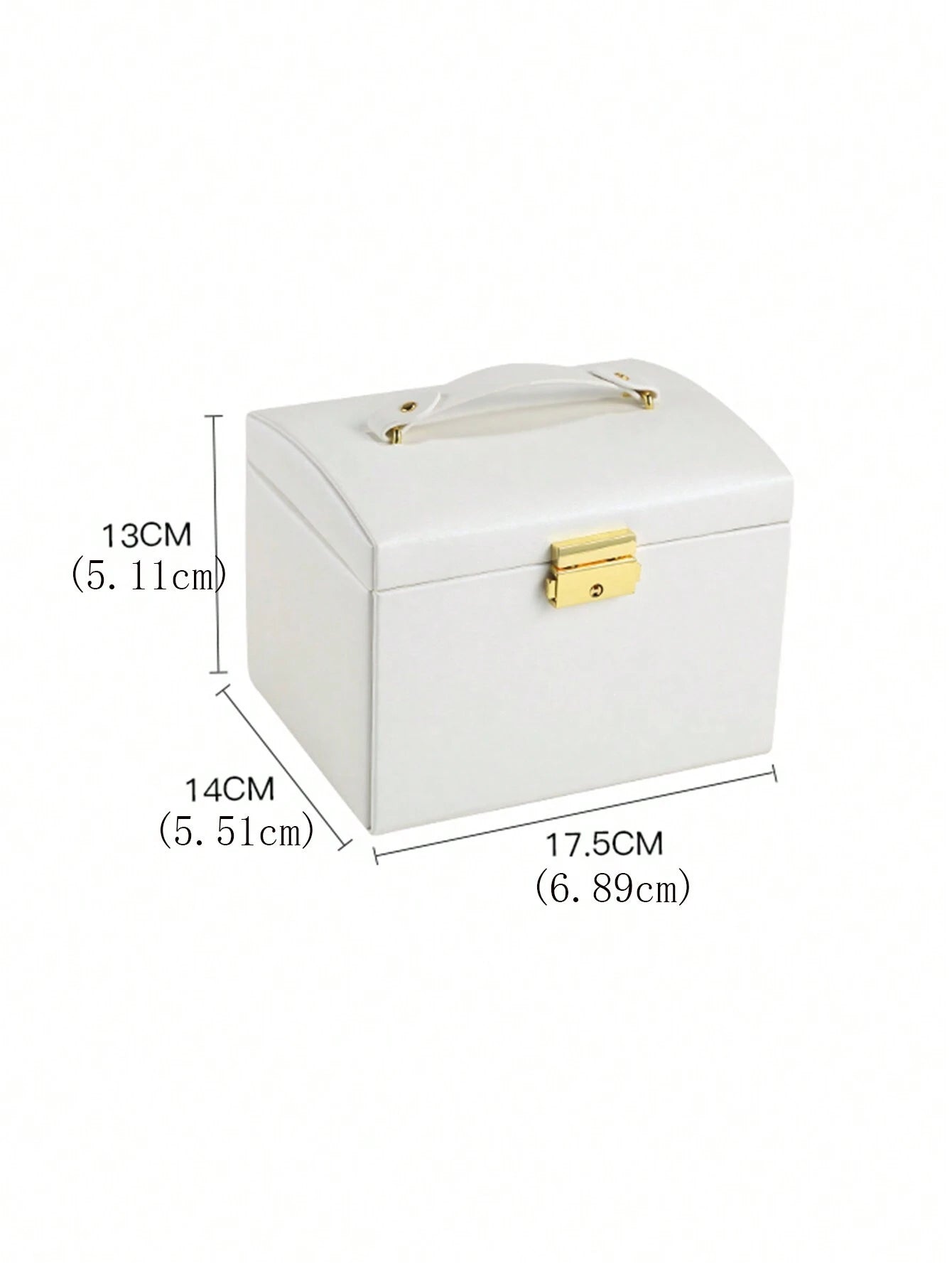 1PC Luxury PU Leather Drawer Jewelry Boxes