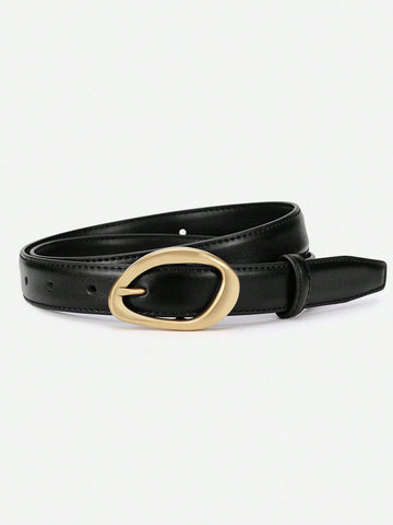 New Women's Needle Buckle Niche Korean Version Versatile Decorative Belt