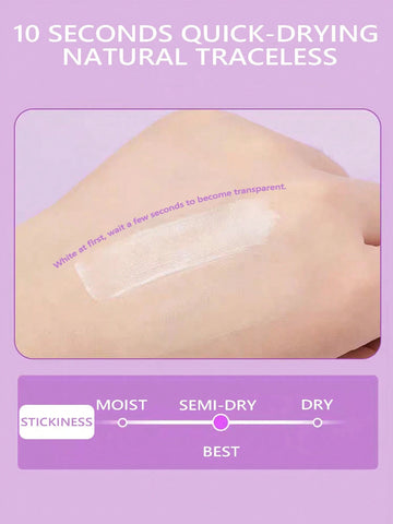 1 PC 5ml Waterproof Super Strong Hold False Eyelash Adhesive with Gentle Formula and Brush Tip Applicator -