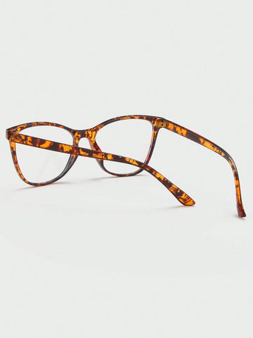 1pair Women Cat Eye Frame Casual Eyeglasses