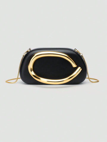 1pc PU Clutch Bag