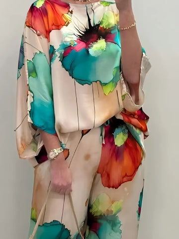 Printed Two-Piece Set