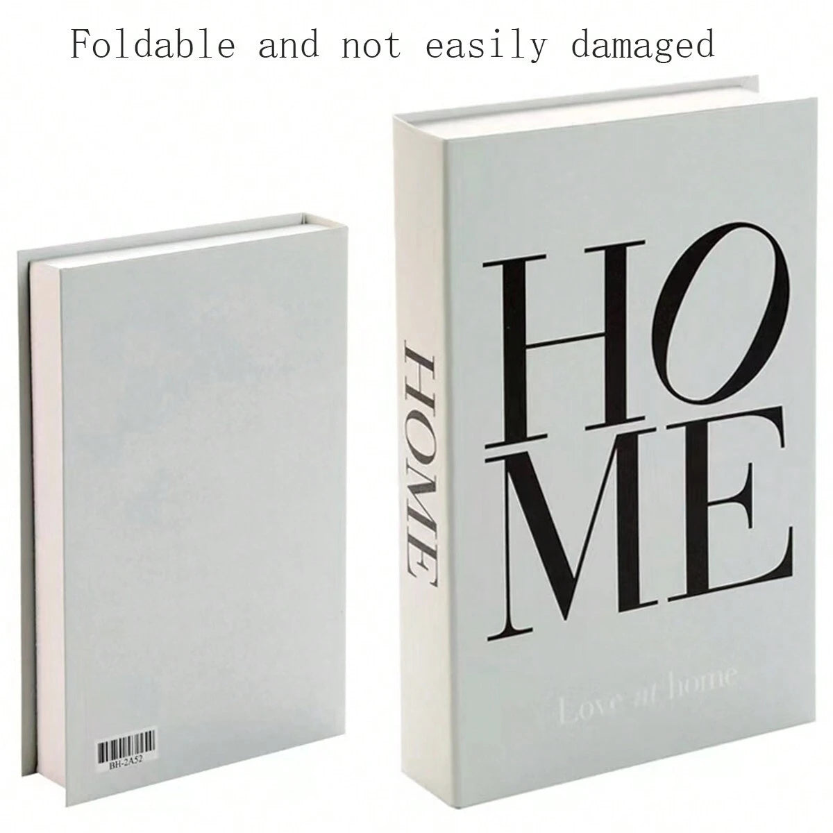 1pc Foldable Faux Book Decorative Object