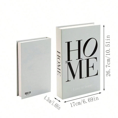 1pc Foldable Faux Book Decorative Object