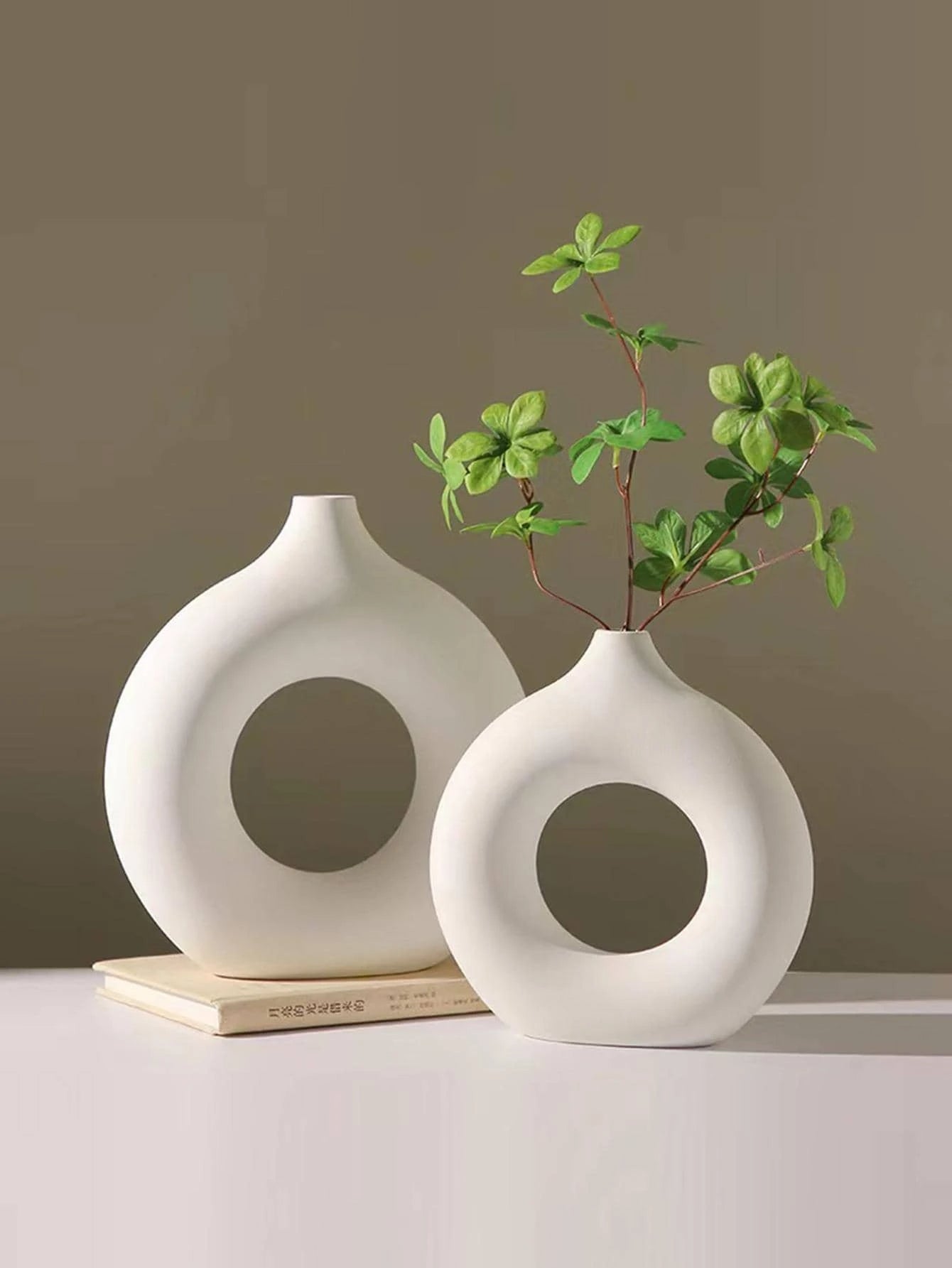 1pc Geometric Design Flower Vase