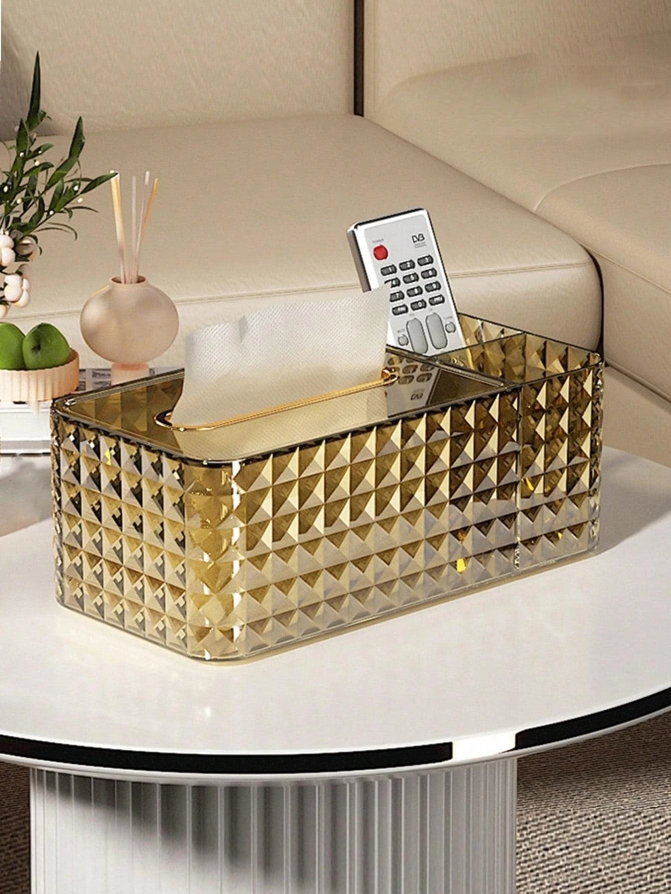 1pc Multifunction Tissue Storage Box