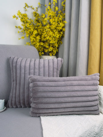 1pc Solid Color Cushion Cover