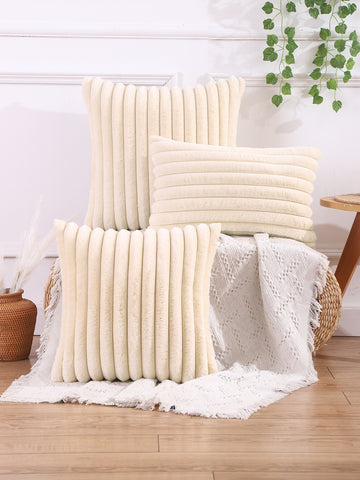 1pc Solid Color Cushion Cover