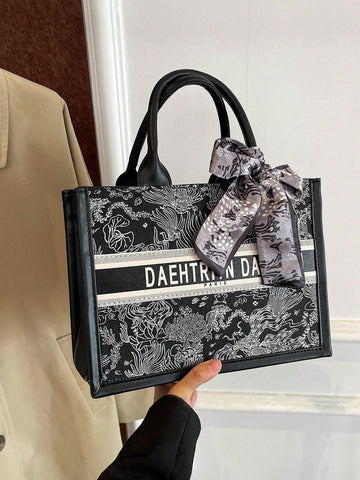 1pc Fashionable Ladies' Tote Bag