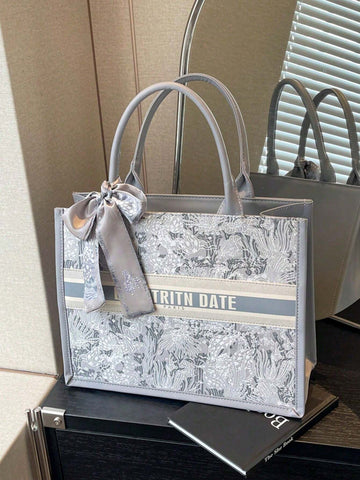 1pc Fashionable Ladies' Tote Bag