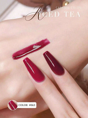 1pc 15Ml Iced Tea Nail Gel Polish