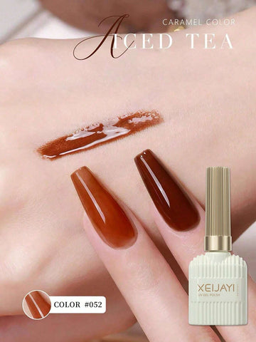 1pc 15Ml Iced Tea Nail Gel Polish