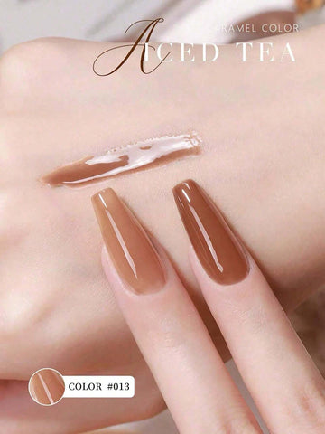 1pc 15Ml Iced Tea Nail Gel Polish