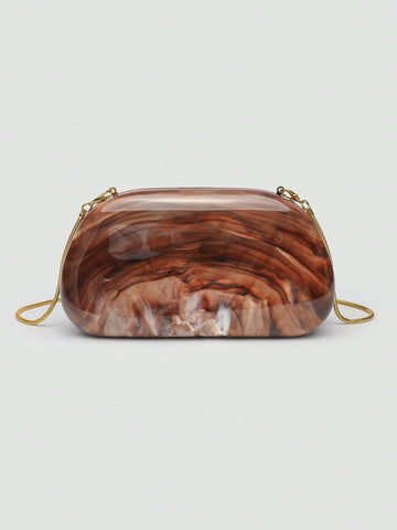 1pc PU Clutch Bag